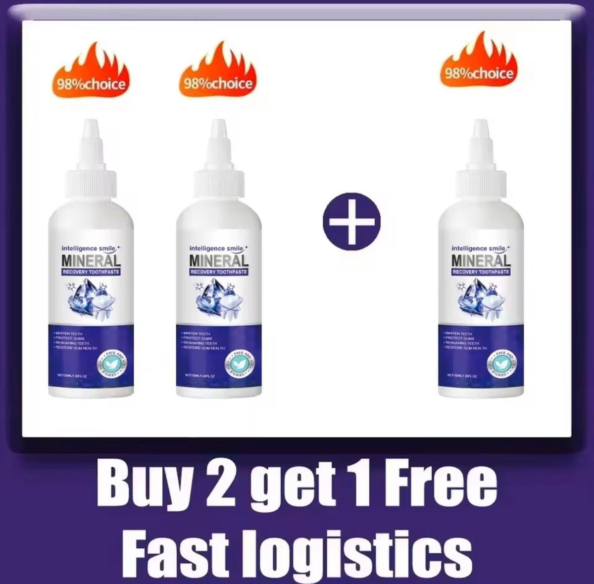 MINERAL RECOVERY TOOTHPASTE